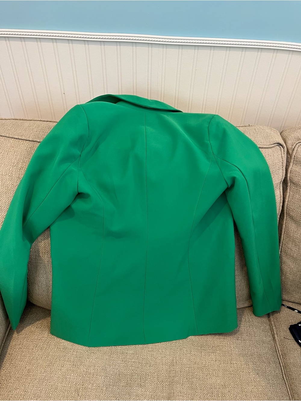 Nicole Miller Emerald Green Tailored Blazer S/P